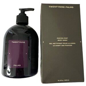 Twentynine Palms NEW Pinyon Poet Body Wash 16.9 Bay Laurel Jojoba Marjoram Vegan
